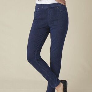 Coldwater Knit Denim Mid Rise Leggings new size 18